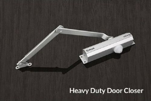 Silver Aluminium Heavy Duty Door Closer