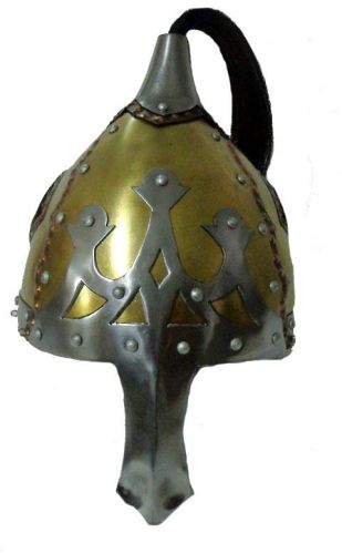 Norman Nasal Battle Armor Helmet, Size : Adult Size