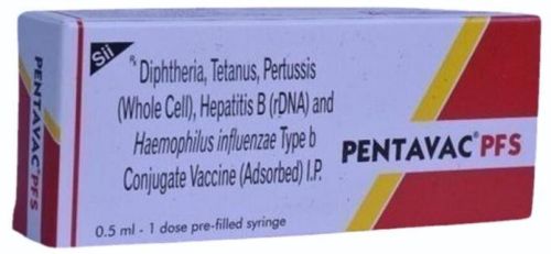 0.5ml Pentavac PFS Vaccine, Grade Standard : Medical Grade