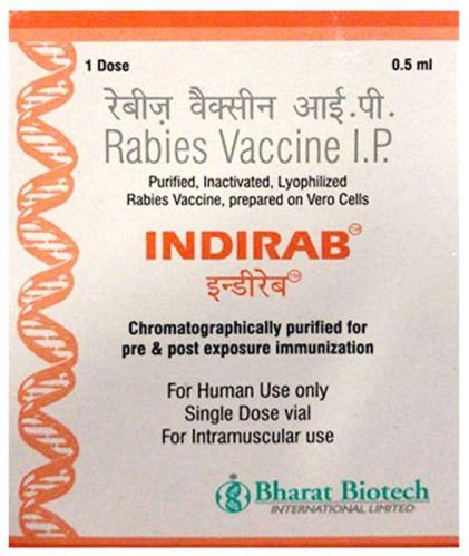 Indirab Vaccine, Grade Standard : Medical Grade