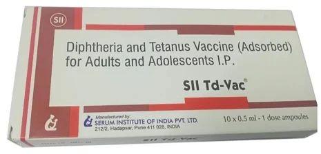 SII TD-Vac Vaccine, Grade Standard : Medical Grade