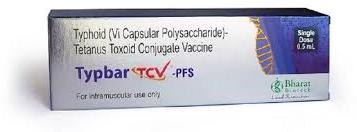 Typbar TCV PFS Vaccine, Grade Standard : Medical Grade