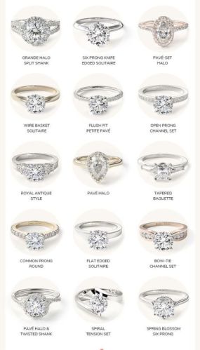 Diamond Solitaire Rings Engagament Rings Gold Silver White Gold Ring For Women And Girls Ring