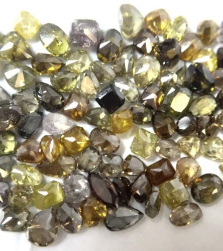 Natural Mix Fancy Color Mix Shape Diamond
