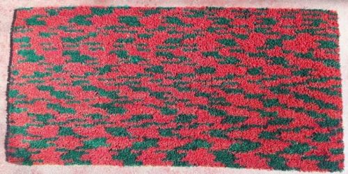Fully Coir Multicolour Abstract Print Door Mats