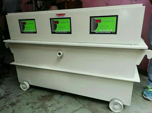 60 KVA Servo Voltage Stabilizer, For Industrial, Feature : Auto Cut, Shocked Proof, Stable Performance