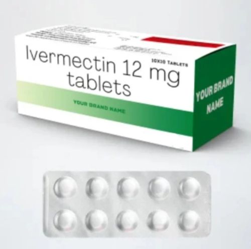 Ivermectin 12mg Tablets, For Clinic, Hospital, Packaging Type : Strip