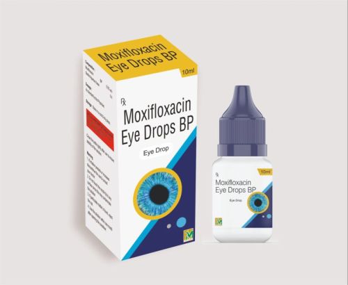 Plastic Moxifloxacin Eye Drops, For Hospital, Clinic, Form : Liquid