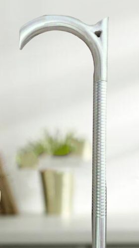 Silver Aluminum Tactical Victorian Style Walking Stick, Feature : High Quality, Fine Finishing