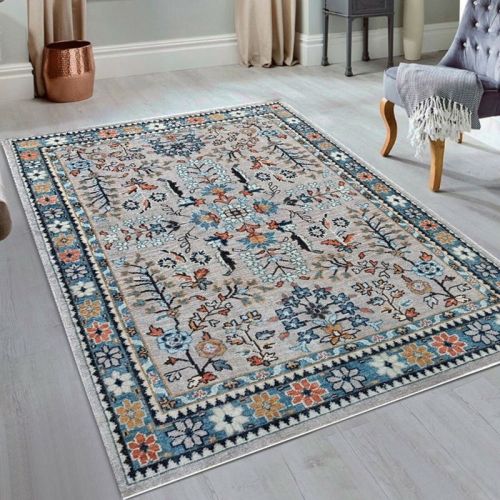 Multicolor Rectangular Modern Luxury Hand Knotted Woolen Carpets, For Living Room, Size : 8'x10'
