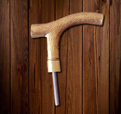 Victorian Brass Walking Stick Handle, Feature : Fine Finishing, High Quality