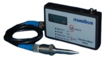 Electric Masibus Vibration Meter, For Industrial, Shape : Rectangular
