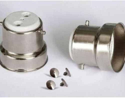 100-500 Kg Mild Steel B22 Nickel Cap, Packaging Type : Carton Box