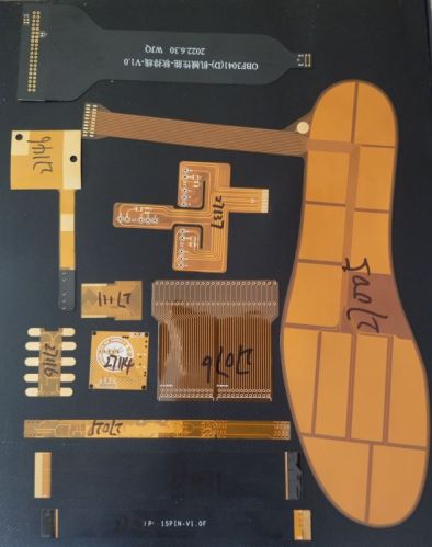 Yellow Flexible Printed Circuits Board - PCB
