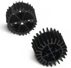 Black Plastic FAB Media, For Industrial, Shape : Round