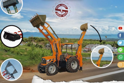 Sanjay Udyog Manual Backhoe Loader, For Construction, Certification : Iso Certified, Isi Certified