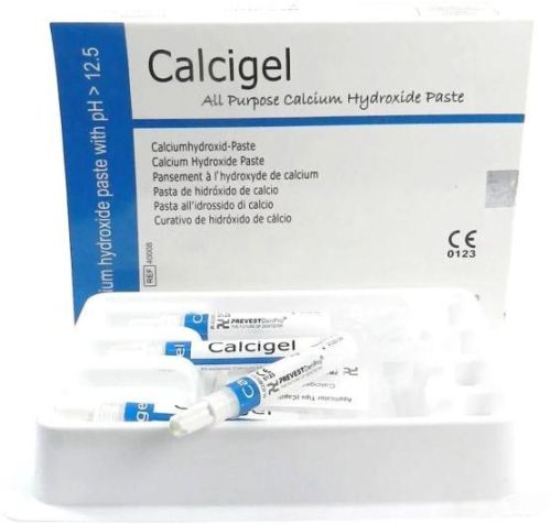 Prevest Calcigel Calcium Hydroxide Radiopaque Paste ( 4x2 Syr Pack)