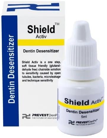 Prevest Shield Activ Dentine Desensitizer (5ml), Packaging Type : Plastic Bottle