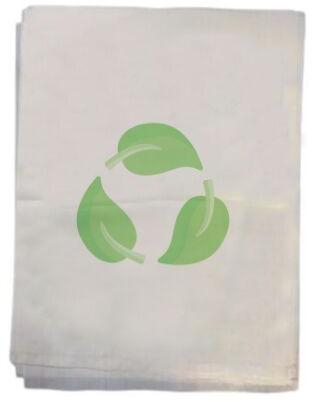 Corn Starch Plain Bio-Compostable Pharmacy Bags, Color : White, White