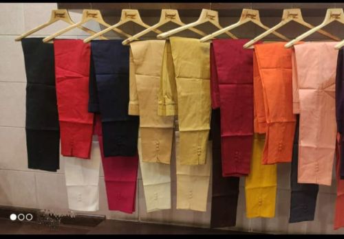 Cotton Ladies Bottom Wear, Color : 35 Multi Color Casual, Formal