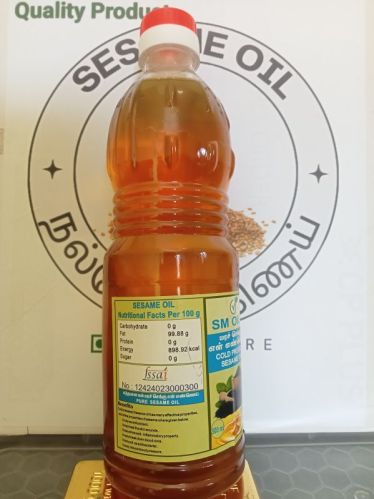 SM Vagai Wood Pressed Sesame Oils, For Cooking, Cooking Abhiyanga, Cooking Body , Cooking, Cooking Skin Care