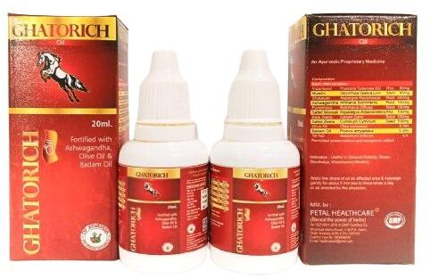 Ghatorich Oil, Packaging Type : Bottle