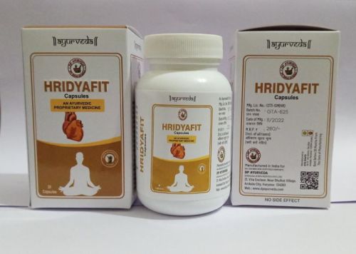 Hridayafit Capsules, Packaging Type : Plastic Box