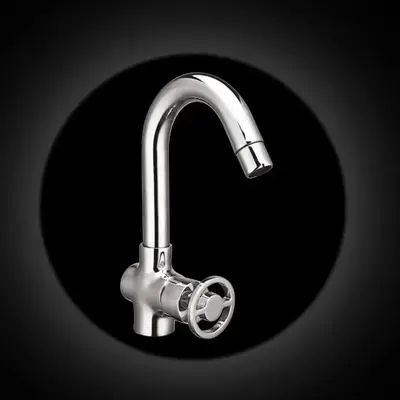 Azaro Brass Barcelona Swan Neck Tap, Packaging Type : Paper Box