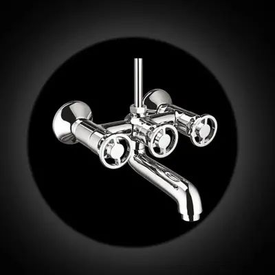 Silver Azaro Stainless Steel Barcelona Wall Mixer Tap, For Kitchen, Bathrooms, Feature : Fine Finished