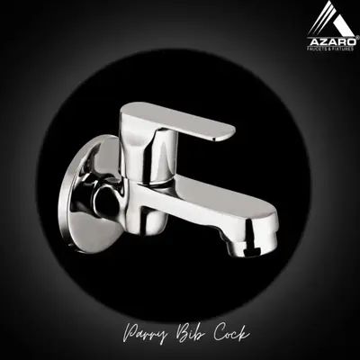 Silver Azaro Polished Stainless Steel Parry Bib Cock Tap, For Kitchen, Bathroom, Feature : Rust Proof