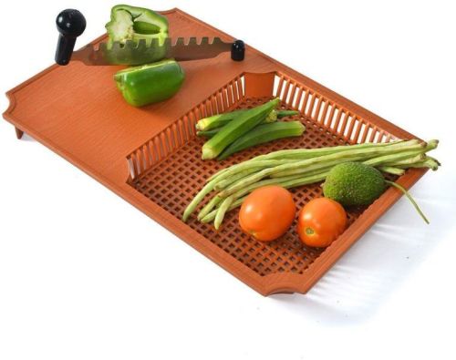 Smooth K-50510 Plastic Chopping Board, Features : Dishwasher-safe, Non-slip Grip