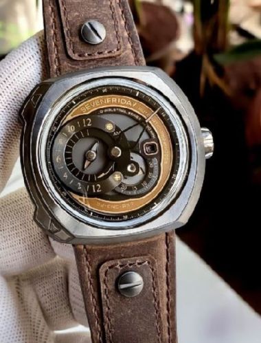 Seven Friday Q- Series Skeleton Dial Swiss Automatic Watch