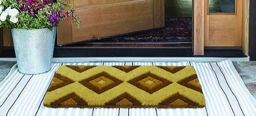 Multicolor Rectangular Door Mats, For Office, Hotel, Home