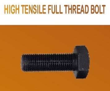 Black High Tensile Full Thread Bolt, For Fittings, Industrial, Feature : Corrosion Resistance