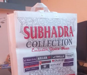 Multicolor Printed Non Woven Box Bag