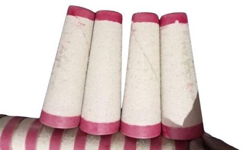 Brown Pink Solide Textile Paper Cone