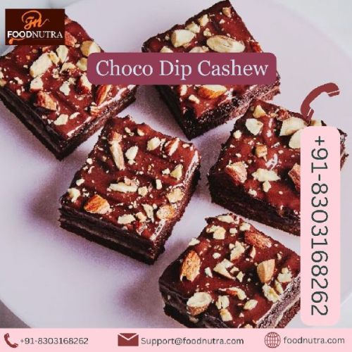 Brown Cubes Choco Dip Cashew