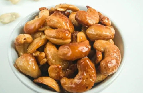 Food Nutra 1kg Honey Coated Roasted Cashews, Certification : ISO 9001:2008 Certified