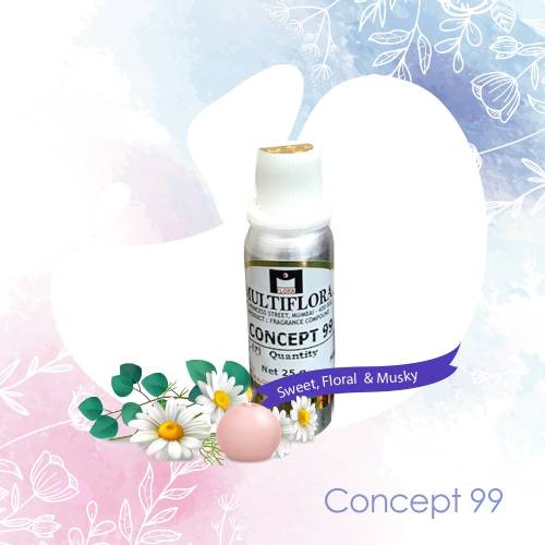 Concept 99 Fragrance Oil, Packaging Type : Aluminium Bottle