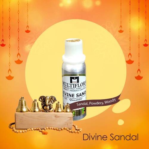 Divine Sandal Perfume Oil, Packaging Type : Aluminium Bottle