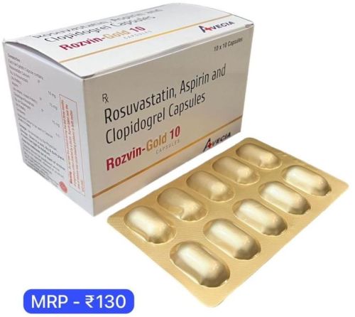 Asprin Rosuvastatin Capsules For Cholesttrol