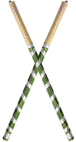 Satvik Wooden Multicolour Dandiya Sticks