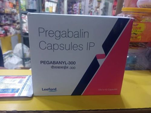 Leeford Pregabalin 300mg Capsule, Packaging Size : 10X10 Pack