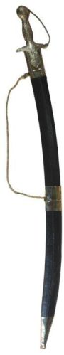 Curve Black Leather Heavy Brass Sword, Feature : Corrosion Proof, Durable, Fine Finishing