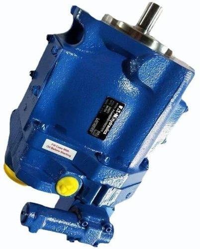 Blue 10HP Semi Automatic Eaton Vickers Hydraulic Pump, Pressure : 25 Bar