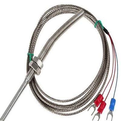 Semi Automatic 5-10W Electric 10mm RTD PT-100 Sensor, For Temperature Scaling, Voltage : 15-30VDC, 0-15VDC