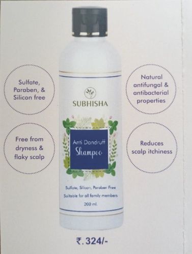 Subhisha Anti Dandruff Shampoo, Shelf Life : 2years