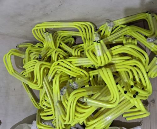 Polished Plastic Agility Hurdles, Color : Green