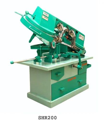 Electric Automatic SHR200 Metal Cutting Bandsaw Machine, For Industrial Use