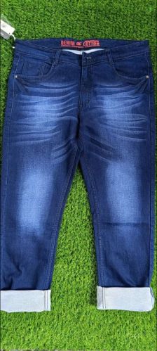 Plain Blue Denim Jeans, Size : All Size